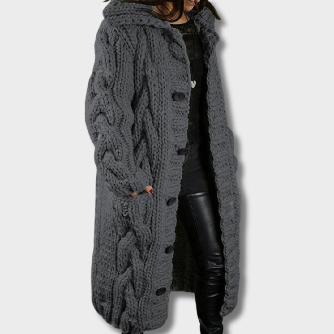 Olivia™ – Elegantiškas Megztinis su Minkštu Vilnos Paliestimu