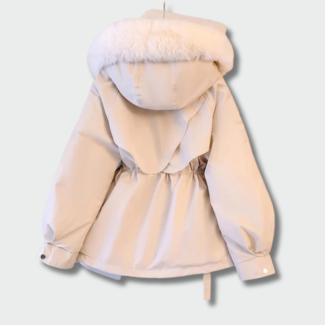 Monika™ – Žiemos švarkas minkštas ir šiltas