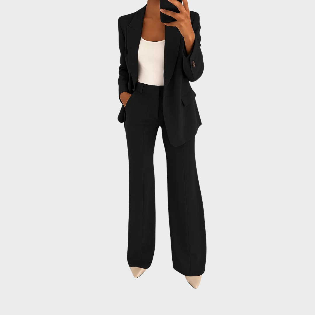 Sofija™ – Elegantiškas dviejų dalių tweed kostiumas