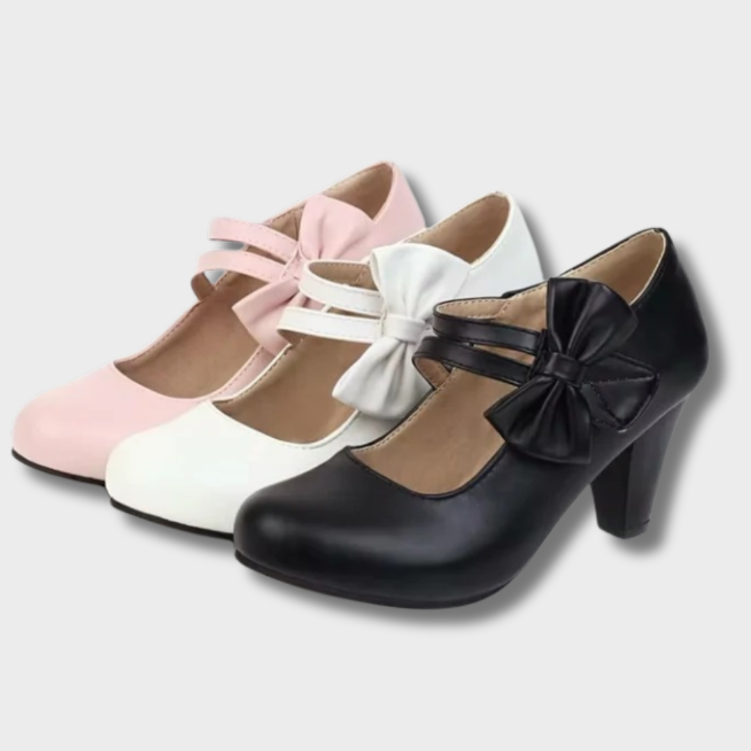 Gabrielė™ – Prabangūs kaspinėlio aukštakulniai