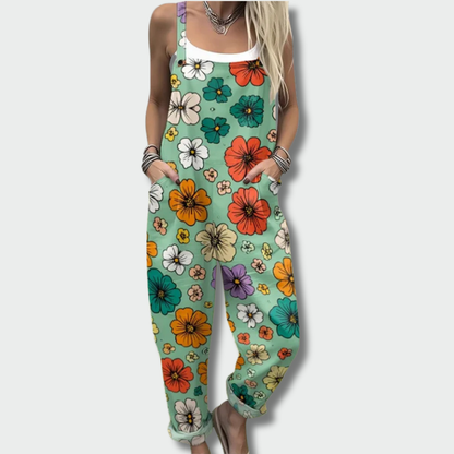 Vaiva™ – Spalvingas Gėlių Kombinezonas