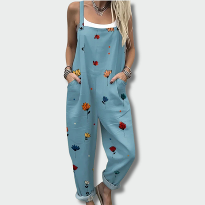 Vaiva™ – Spalvingas Gėlių Kombinezonas