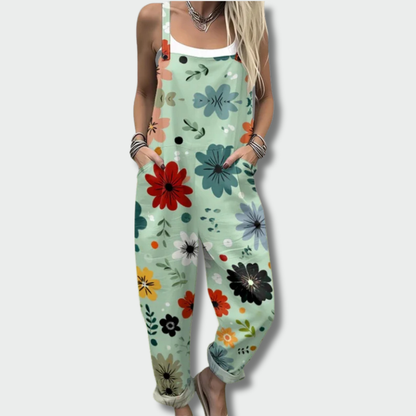 Vaiva™ – Spalvingas Gėlių Kombinezonas