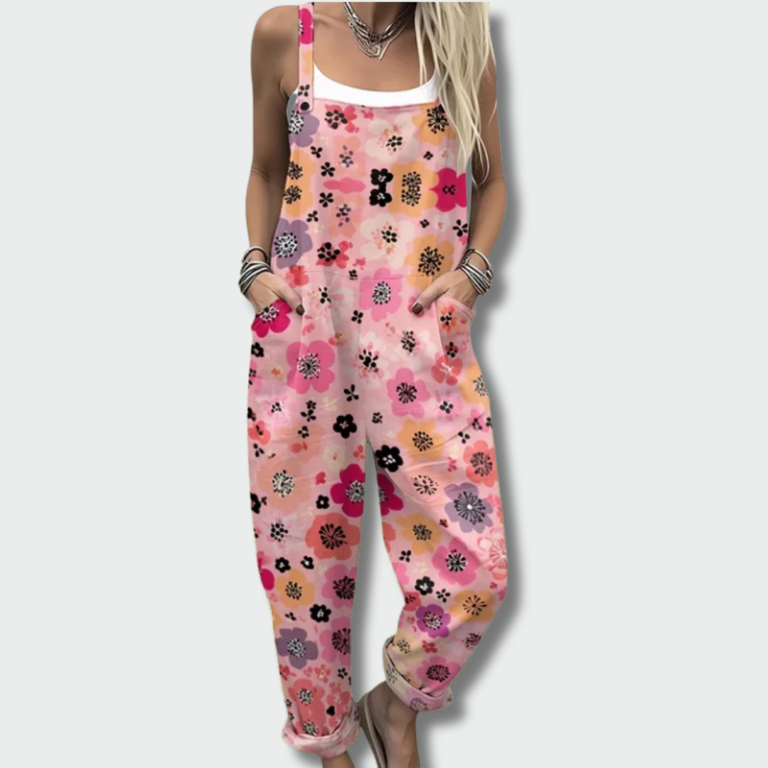 Vaiva™ – Spalvingas Gėlių Kombinezonas