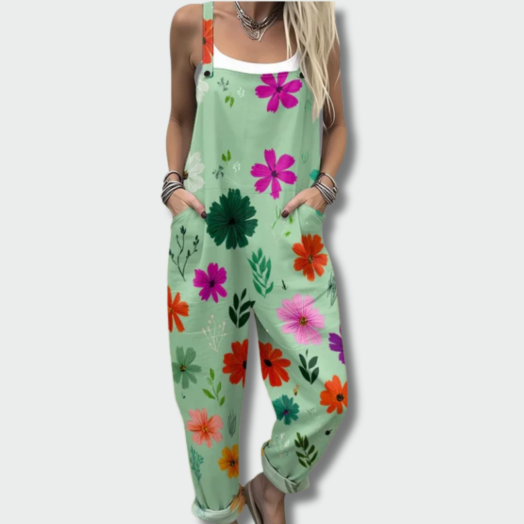 Vaiva™ – Spalvingas Gėlių Kombinezonas