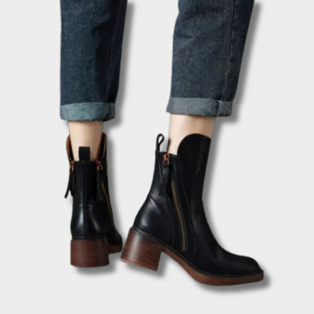 Lina™ – Odiniai Batai Rudeniui Stilingai ir Patogiai