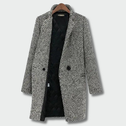 Elena™ – Ilgas Elegantiškas Paltas Rudeniui