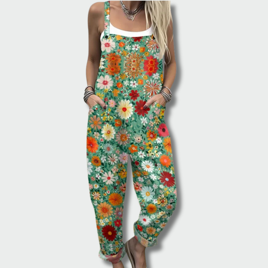 Vaiva™ – Spalvingas Gėlių Kombinezonas