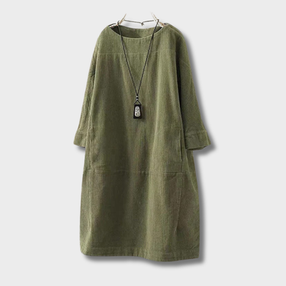 Gabija™ – Aksominis Dryžuotas Megztinis Elegancijai