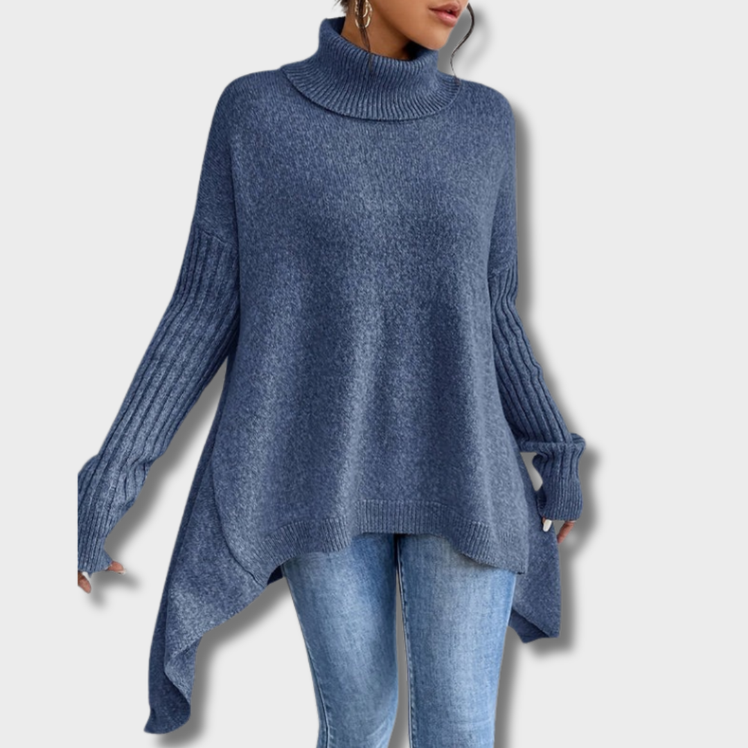 Natalija™ – Oversized polo marškiniai