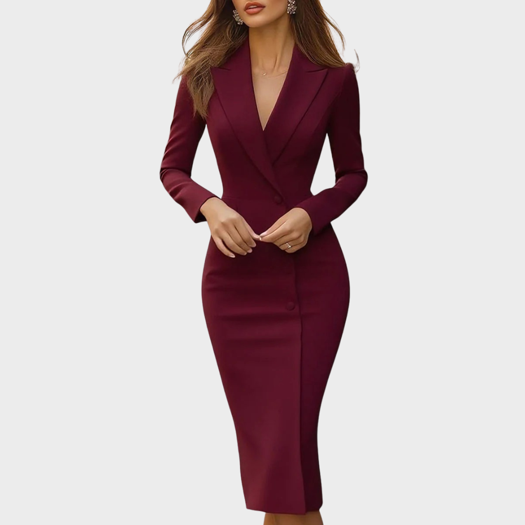 Gabija™ – Elegantiška laisvalaikio suknelė iš prabangaus audinio