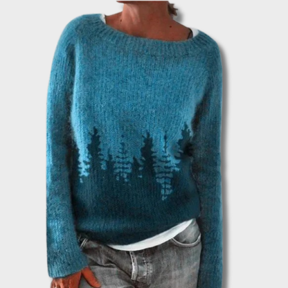 Rūta™ – Retro Norvegų Megztinis