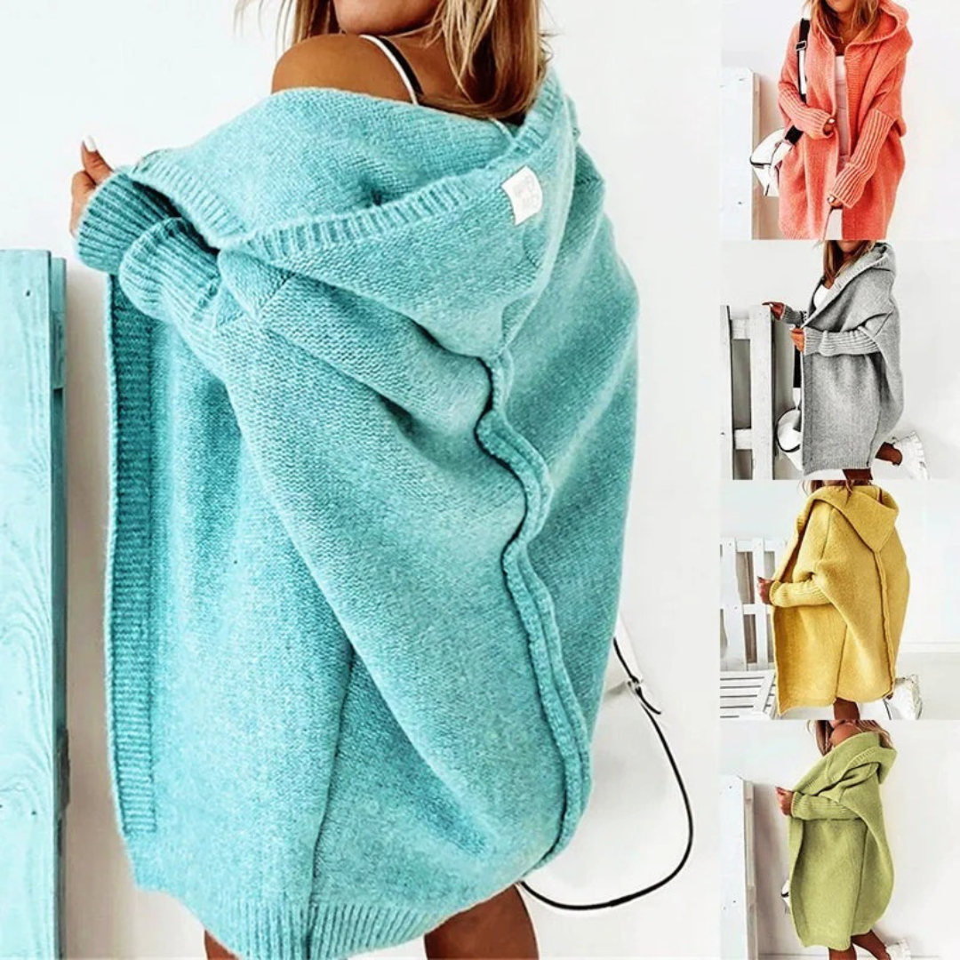 Liepa™ – dailus megztinis-kardiganas rudenį