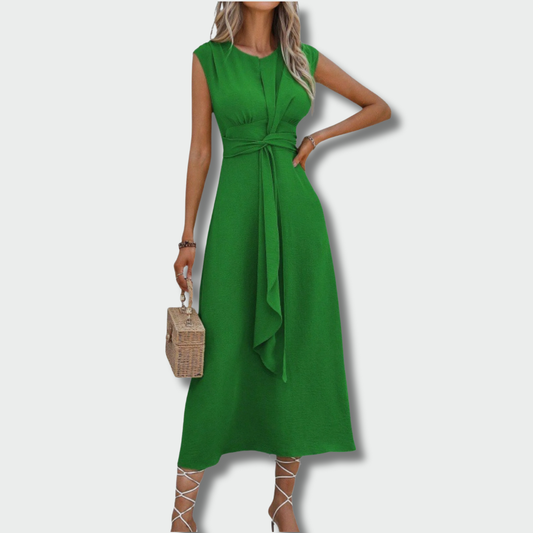 Dovilė™ – Elegantiška ilga be rankovių suknelė