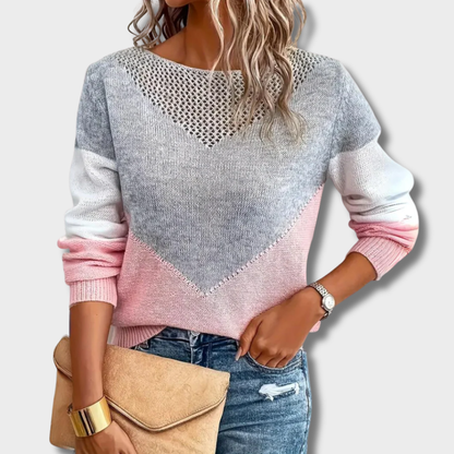 Lina™ – Rožinis Kašmyro Megztinis