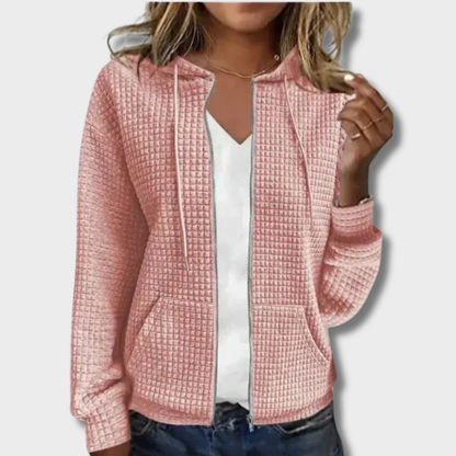 Karolina™ – Elegantiškas užtrauktuko džemperis