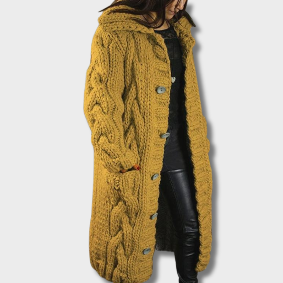 Olivia™ – Elegantiškas Megztinis su Minkštu Vilnos Paliestimu