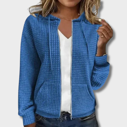 Karolina™ – Elegantiškas užtrauktuko džemperis