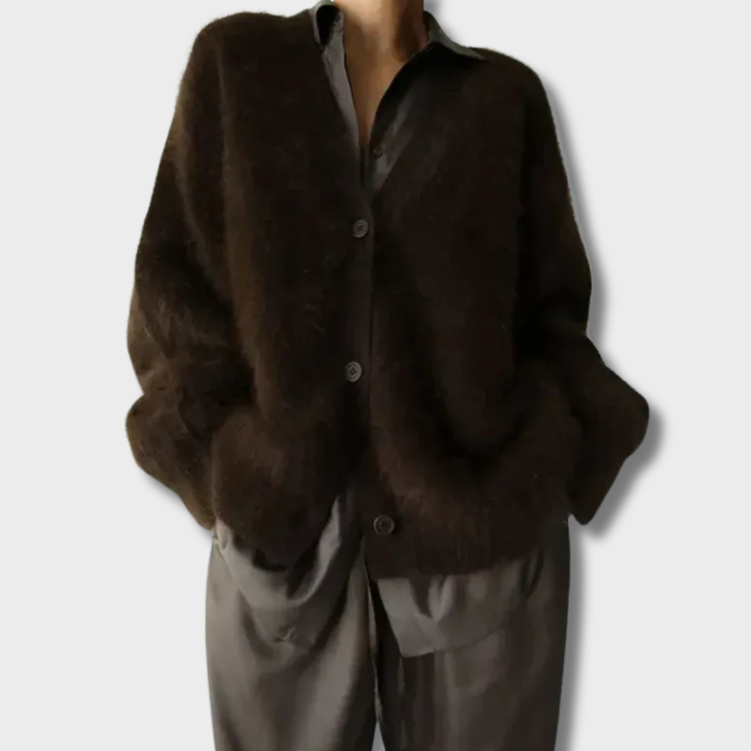 Ieva™ – Prabangus Minkštas Kardiganas