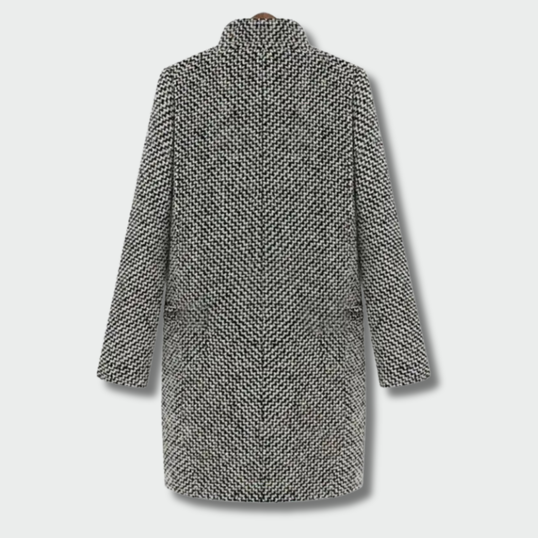 Elena™ – Ilgas Elegantiškas Paltas Rudeniui