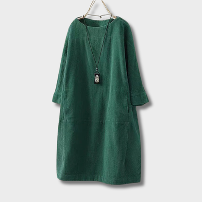 Gabija™ – Aksominis Dryžuotas Megztinis Elegancijai