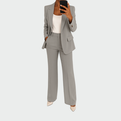 Sofija™ – Elegantiškas dviejų dalių tweed kostiumas