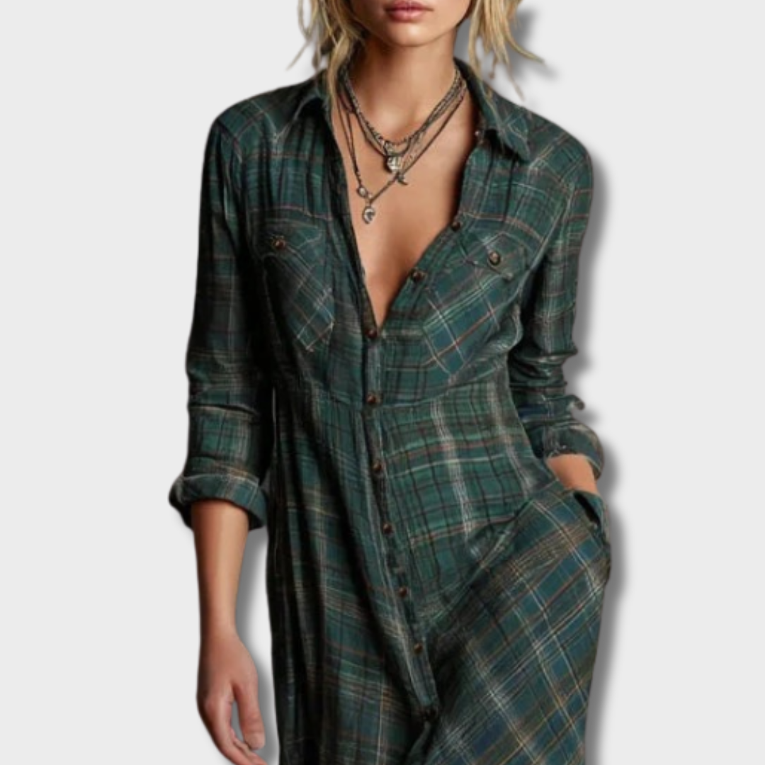 Sigita™ – Elegantiška languota suknelė