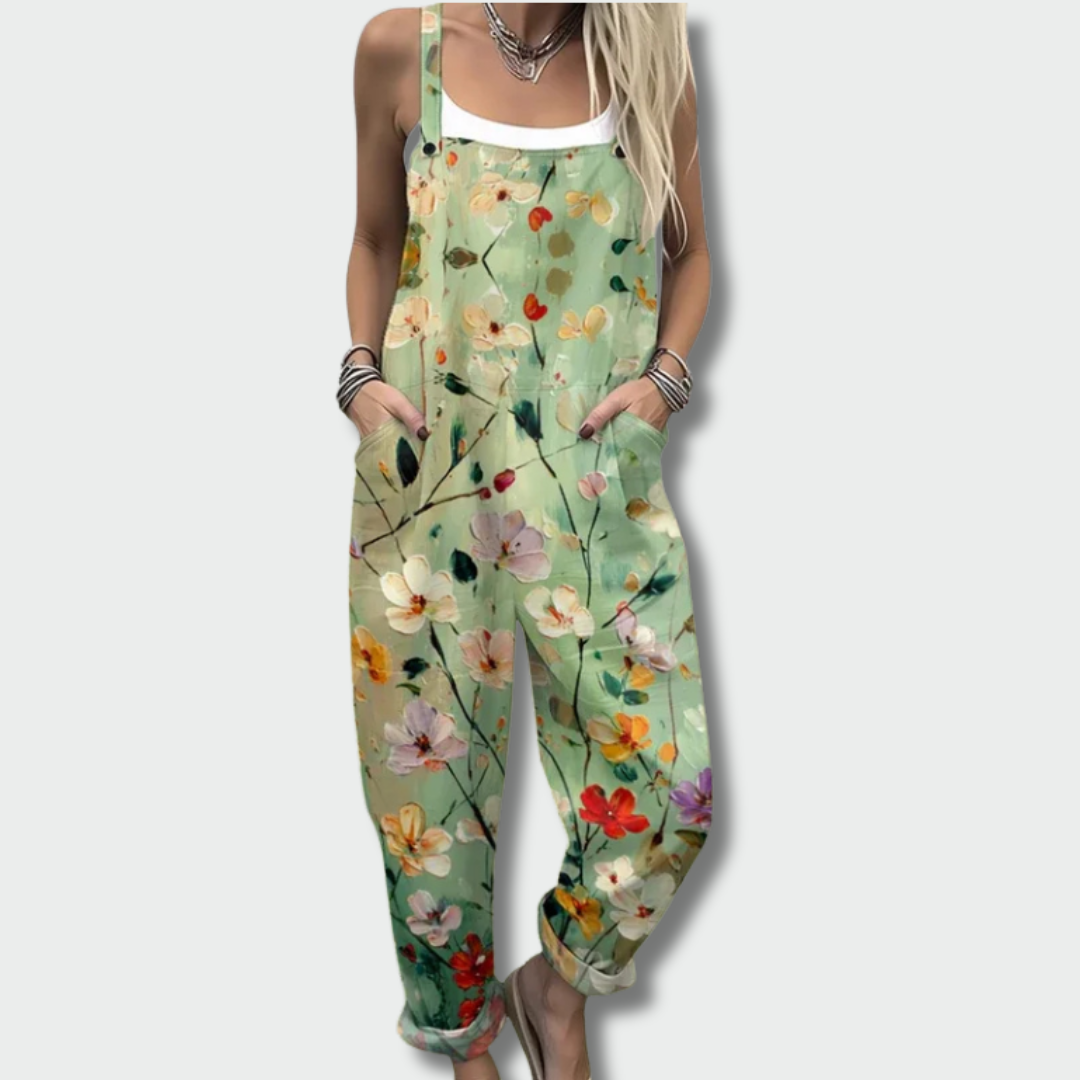 Vaiva™ – Spalvingas Gėlių Kombinezonas