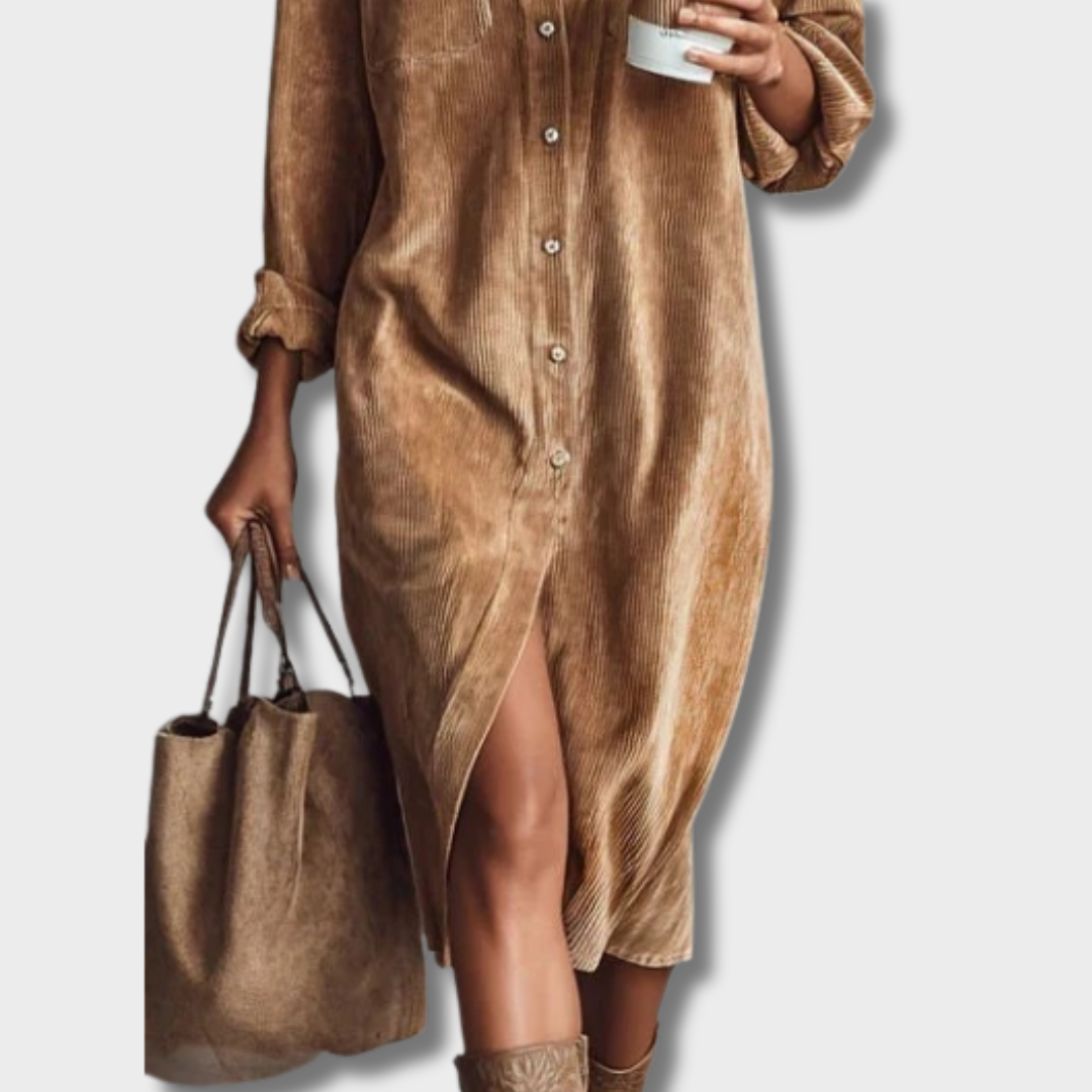 Austėja™ – Elegantiška Midi Suknelė