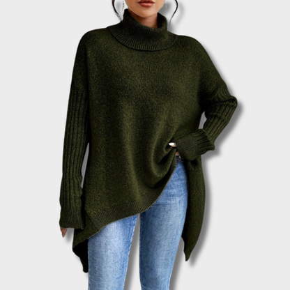 Natalija™ – Oversized polo marškiniai