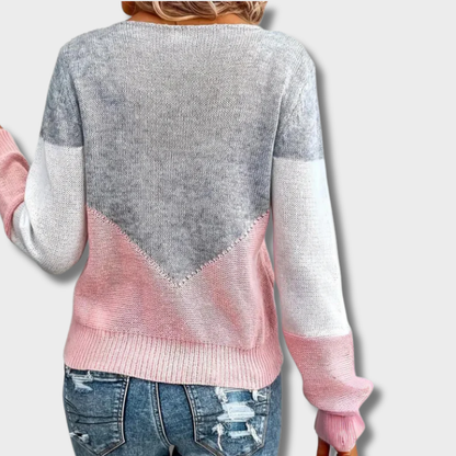 Lina™ – Rožinis Kašmyro Megztinis