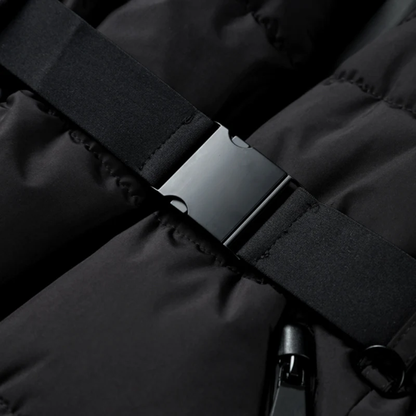 Dina™ – Elegantiška Puffer Striukė su Diržu