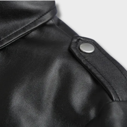 Laura™ – Elegantiška Odinė Lederinė Striukė