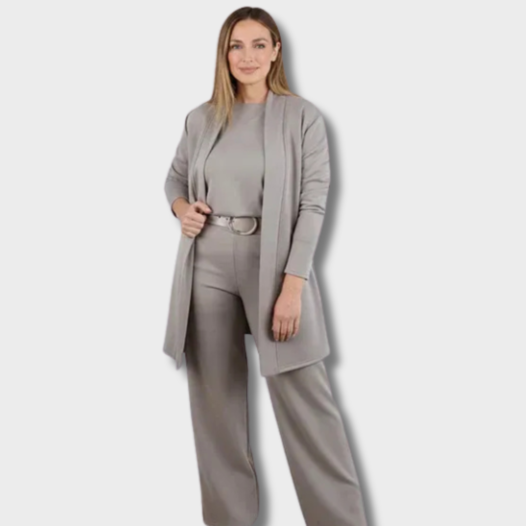 Vilma™ – Elegantiškas trijų dalių tamprus kostiumėlis