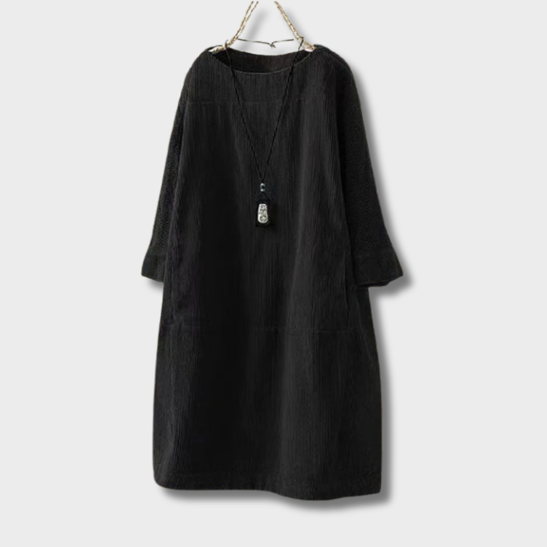 Gabija™ – Aksominis Dryžuotas Megztinis Elegancijai