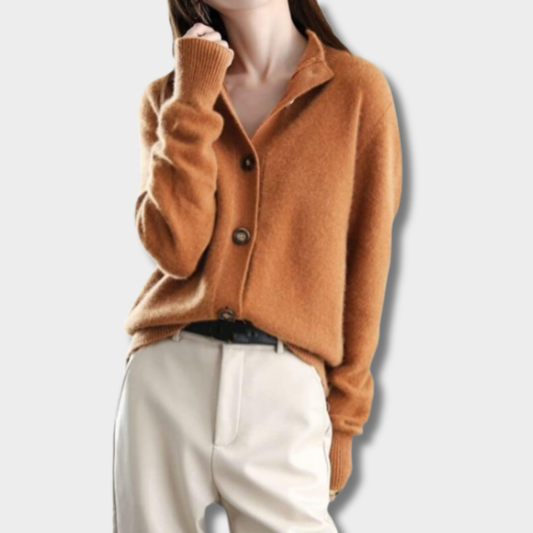 Evelina™ – Prabangaus Kašmyro Kardiganas