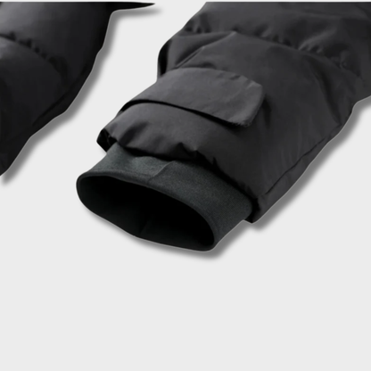 Dina™ – Elegantiška Puffer Striukė su Diržu