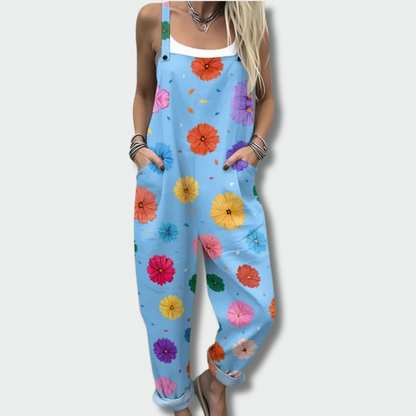 Vaiva™ – Spalvingas Gėlių Kombinezonas