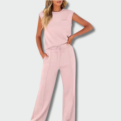 Sandra™ – Dviejų dalių rudeninis elegantiškas kostiumėlis