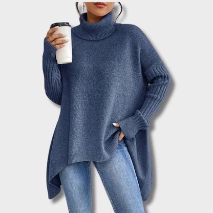 Natalija™ – Oversized polo marškiniai