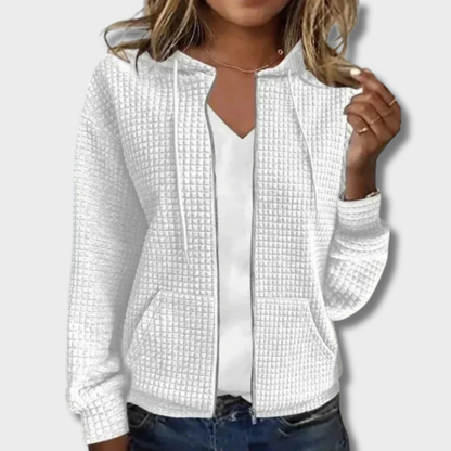 Karolina™ – Elegantiškas užtrauktuko džemperis