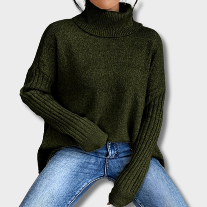 Natalija™ – Oversized polo marškiniai