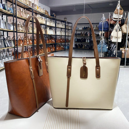 Sac messager à bandoulière en cuir, sac à main polyvalent de haute qualité