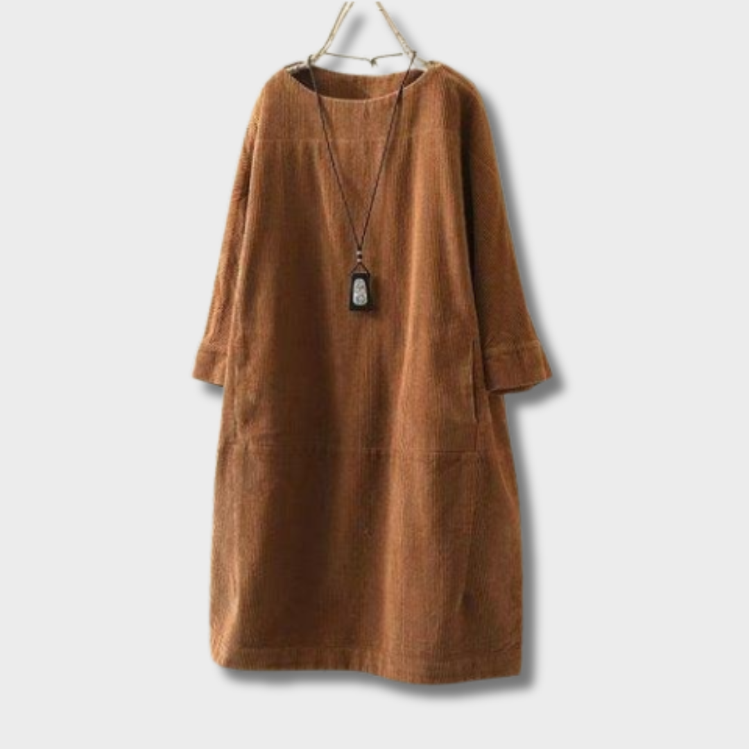 Gabija™ – Aksominis Dryžuotas Megztinis Elegancijai