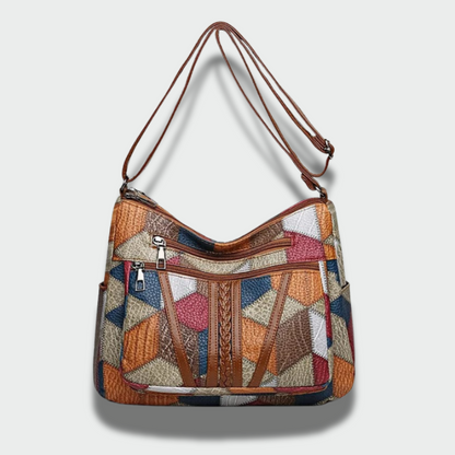 Monika™ – elegantiška mozaikinė odinė rankinė