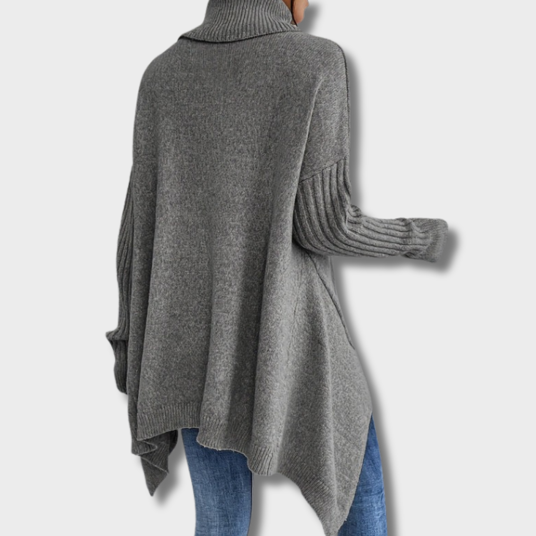 Natalija™ – Oversized polo marškiniai