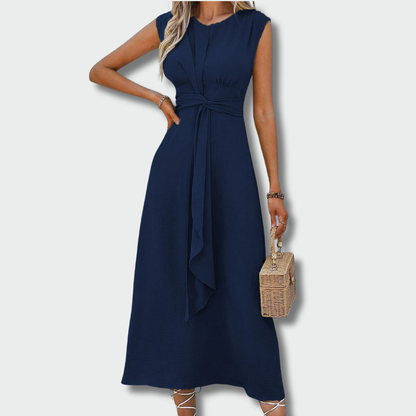 Dovilė™ – Elegantiška ilga be rankovių suknelė