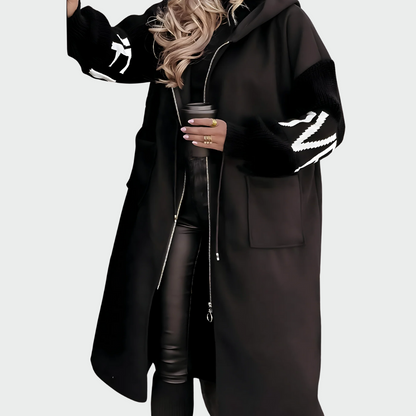 Gabija™ – Ėriuko paltukas su gobtuvu šiltam rudeniui