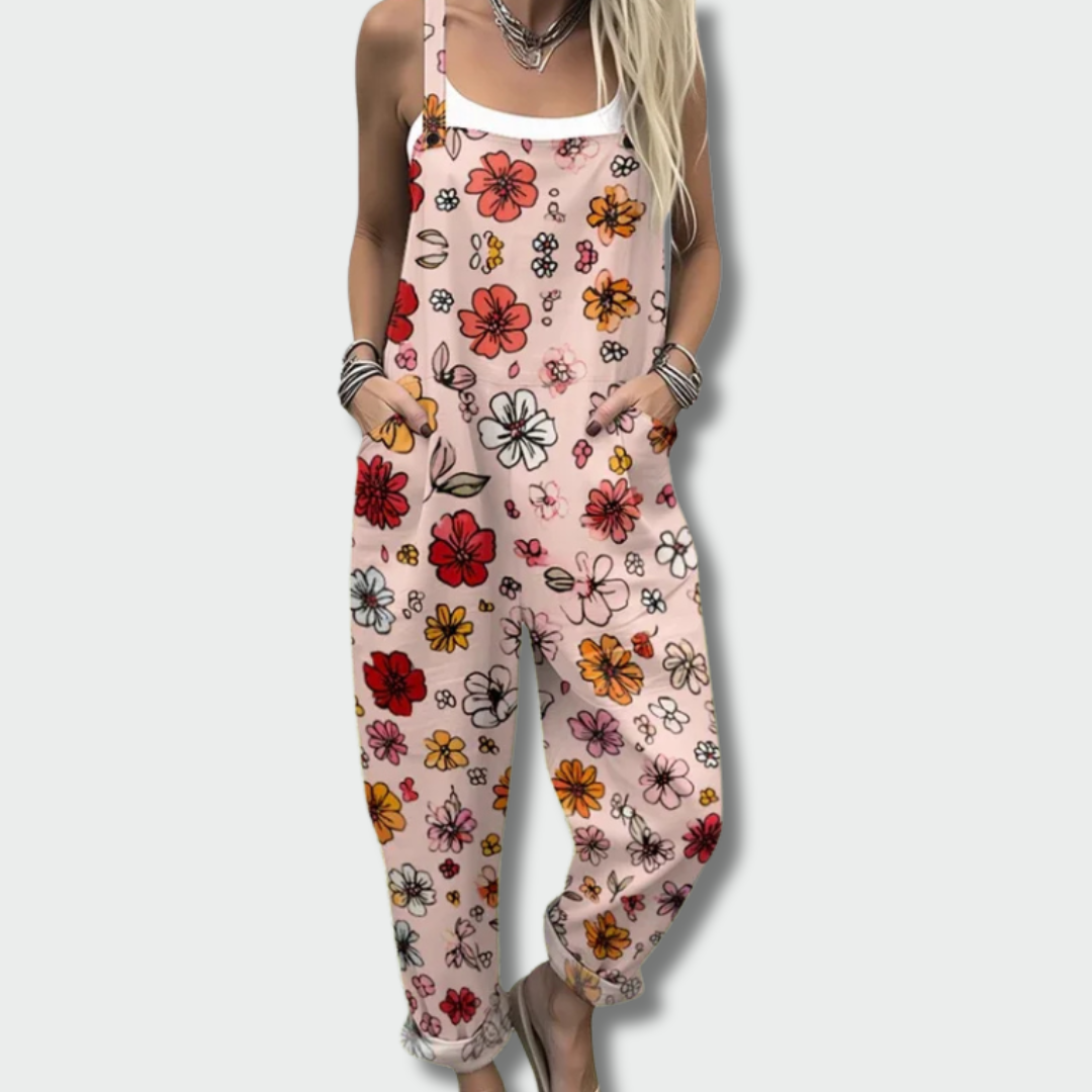 Vaiva™ – Spalvingas Gėlių Kombinezonas