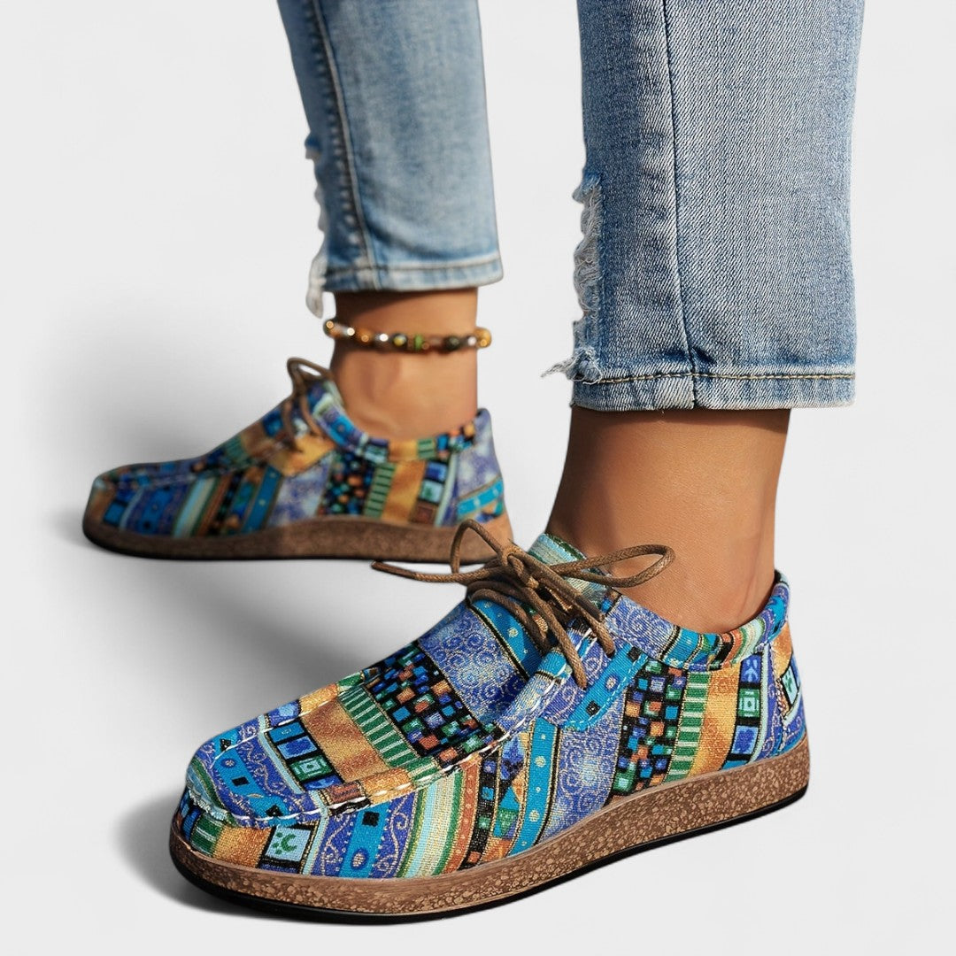 Milena - Spalvoti Meniniai Batai